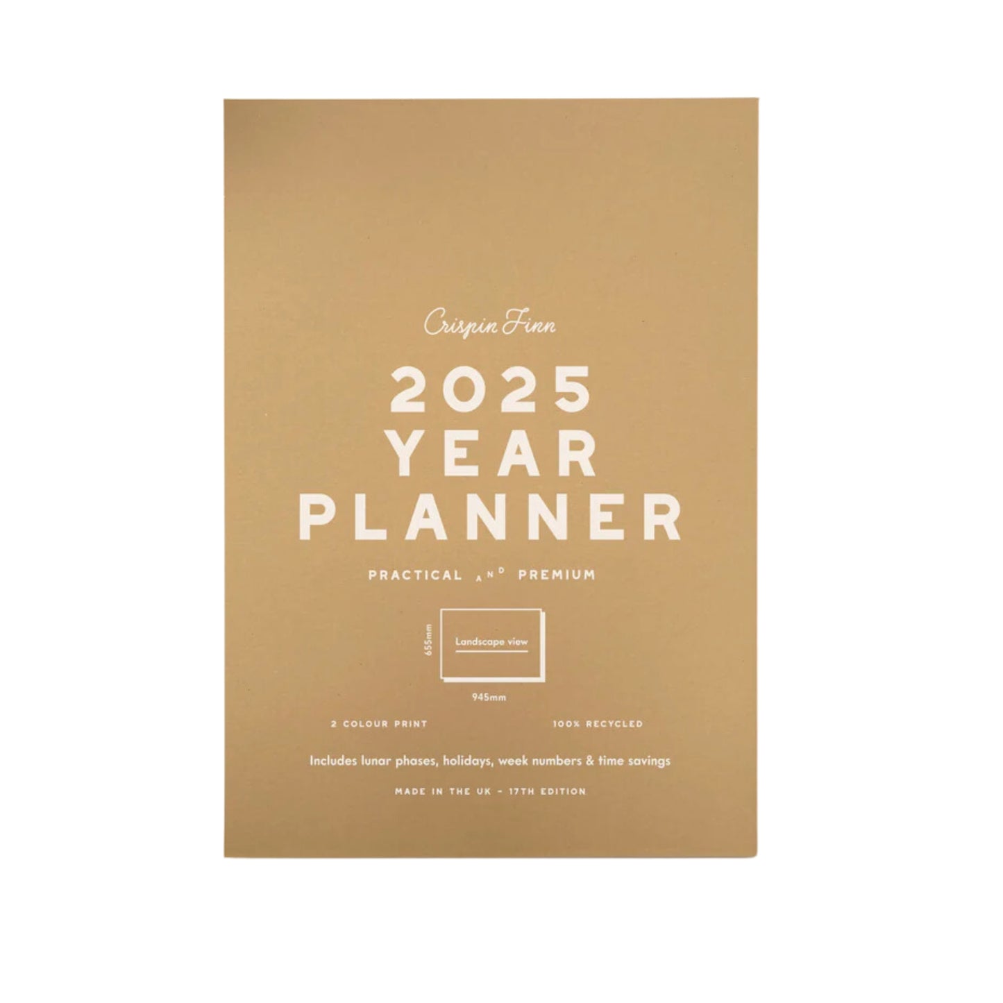 2025 Year Wall Planner