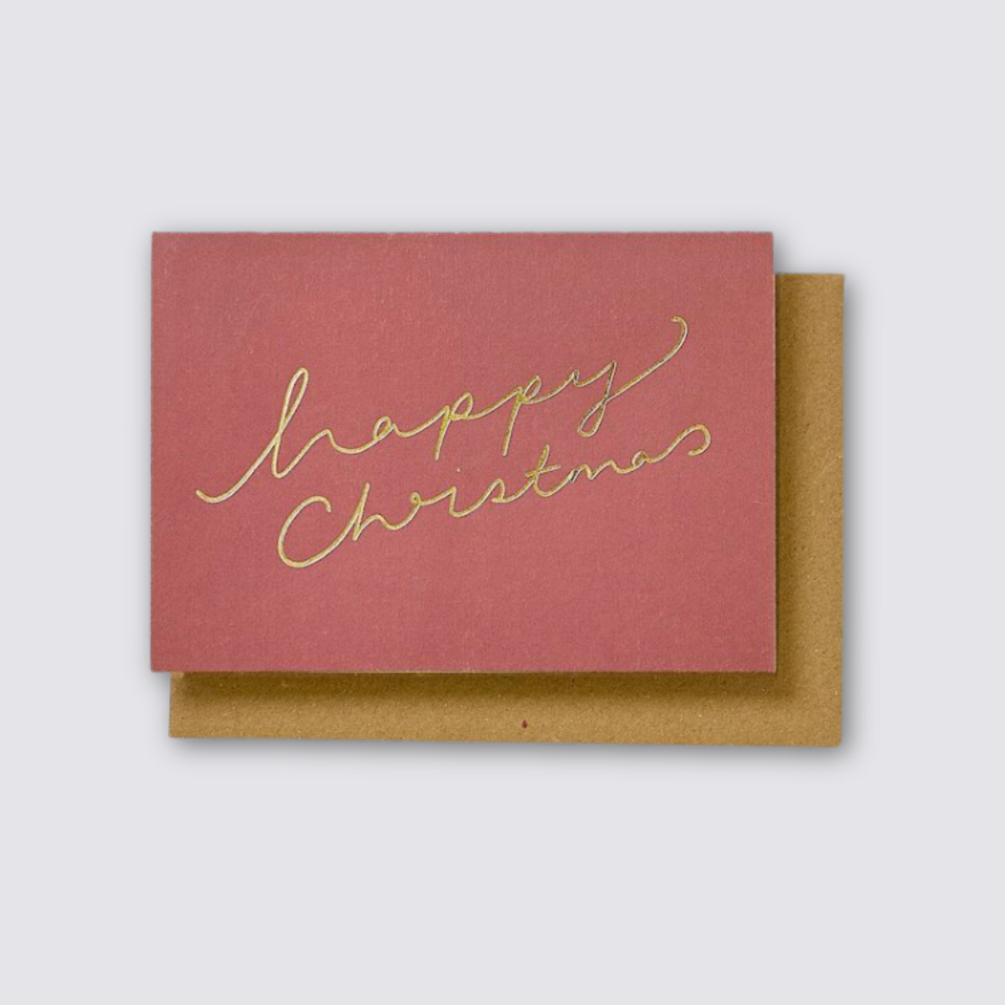 burgundy happy christmas pack of 8 christmas cards