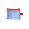 Mesh Pouch Extra Small - Peach & Cobalt