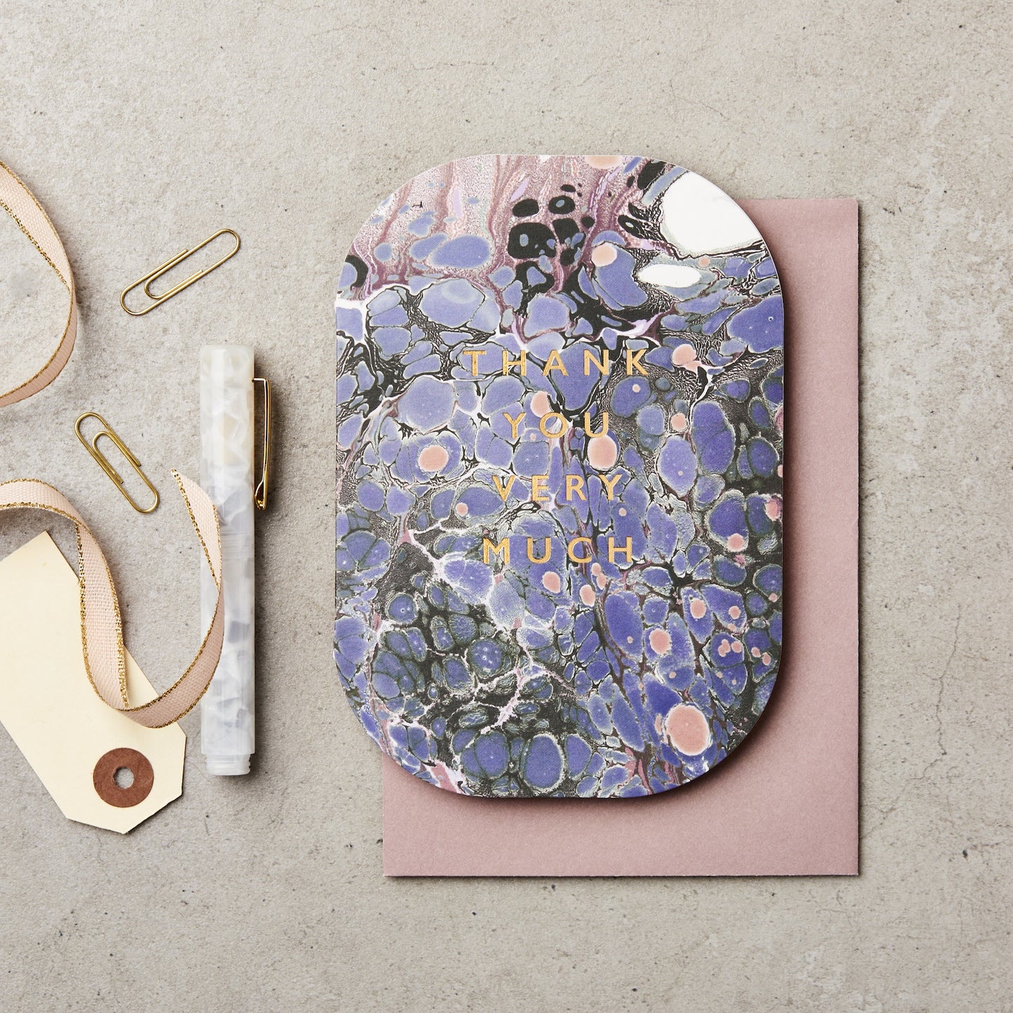 Marble Card by Katie Leamon