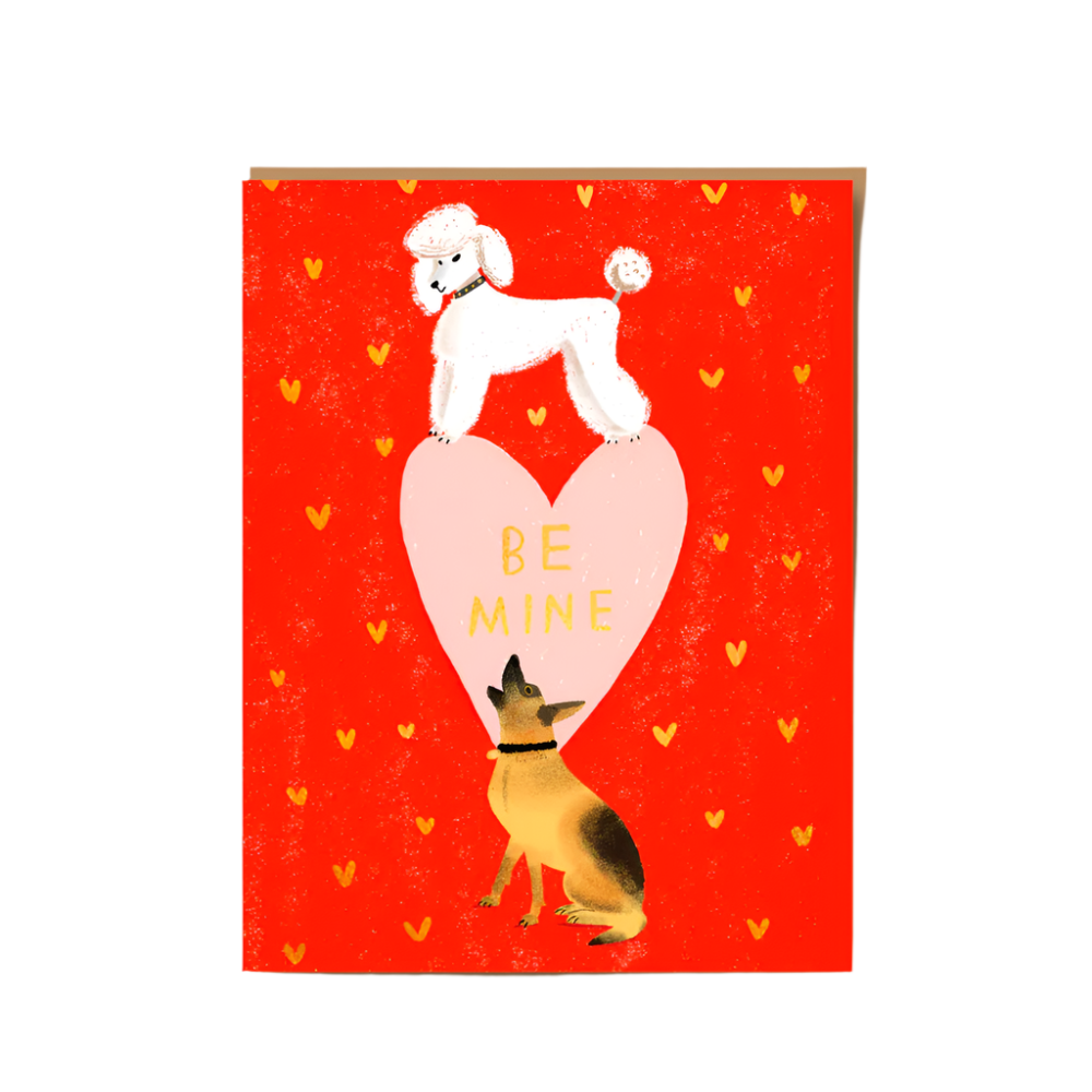 Puppy Love Valentines Card