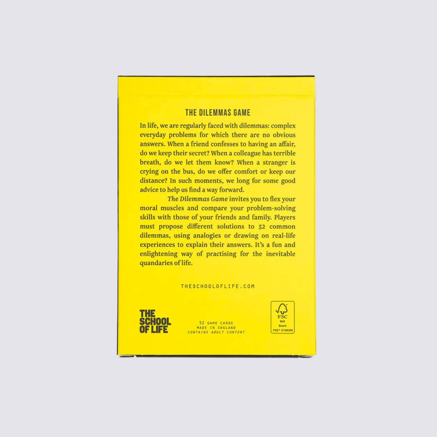 Self Development Card Game