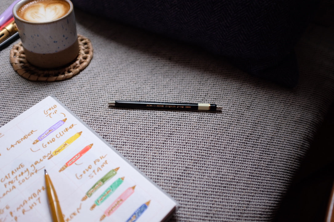 In progress: designing a pen