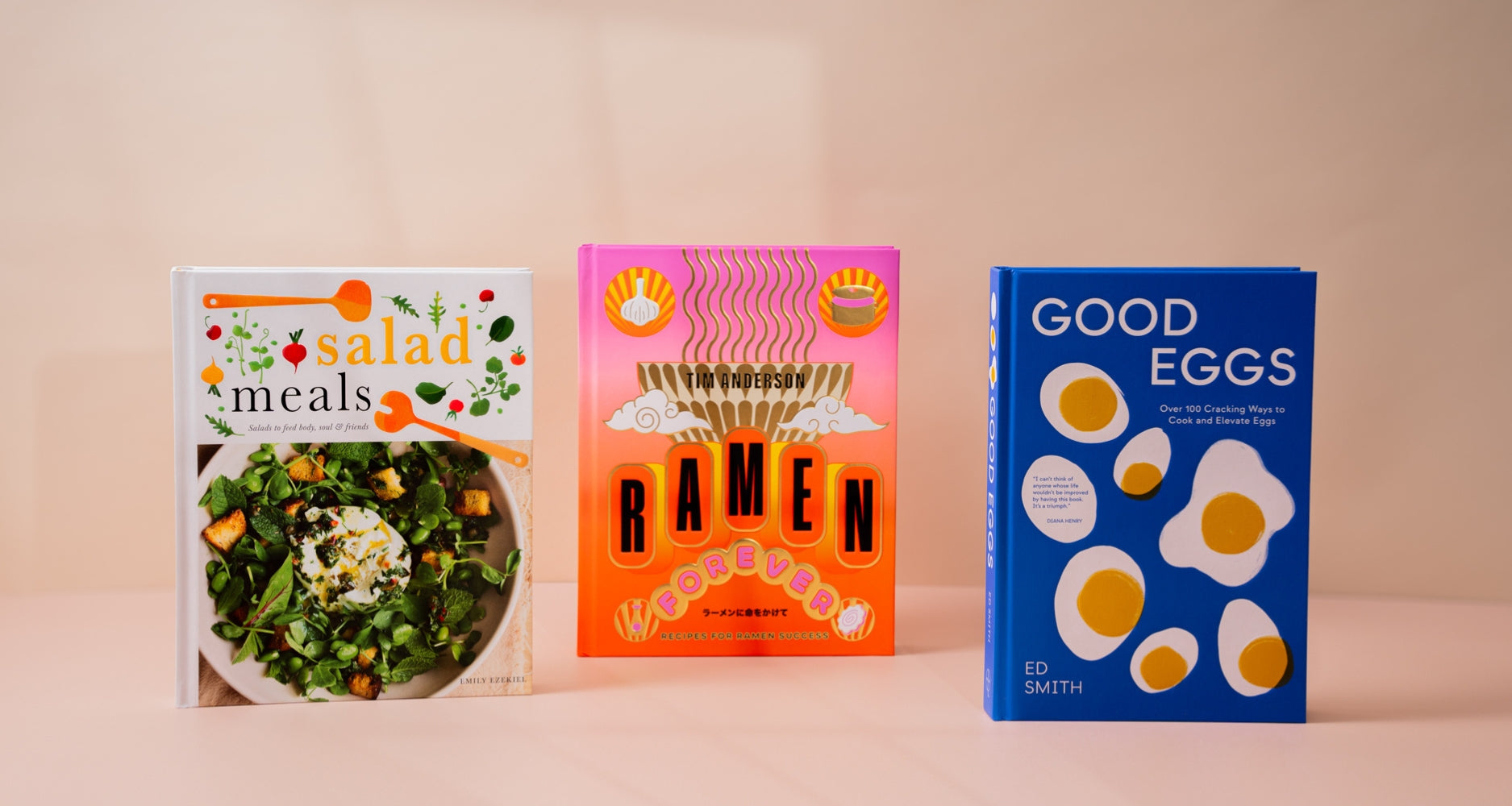 Three Cookbooks