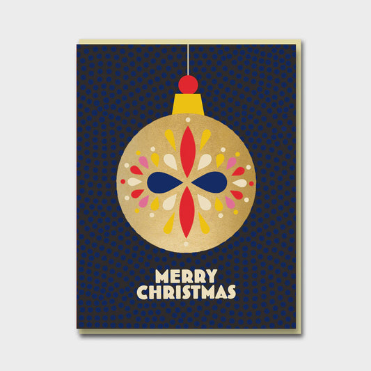 Gold Bauble Christmas