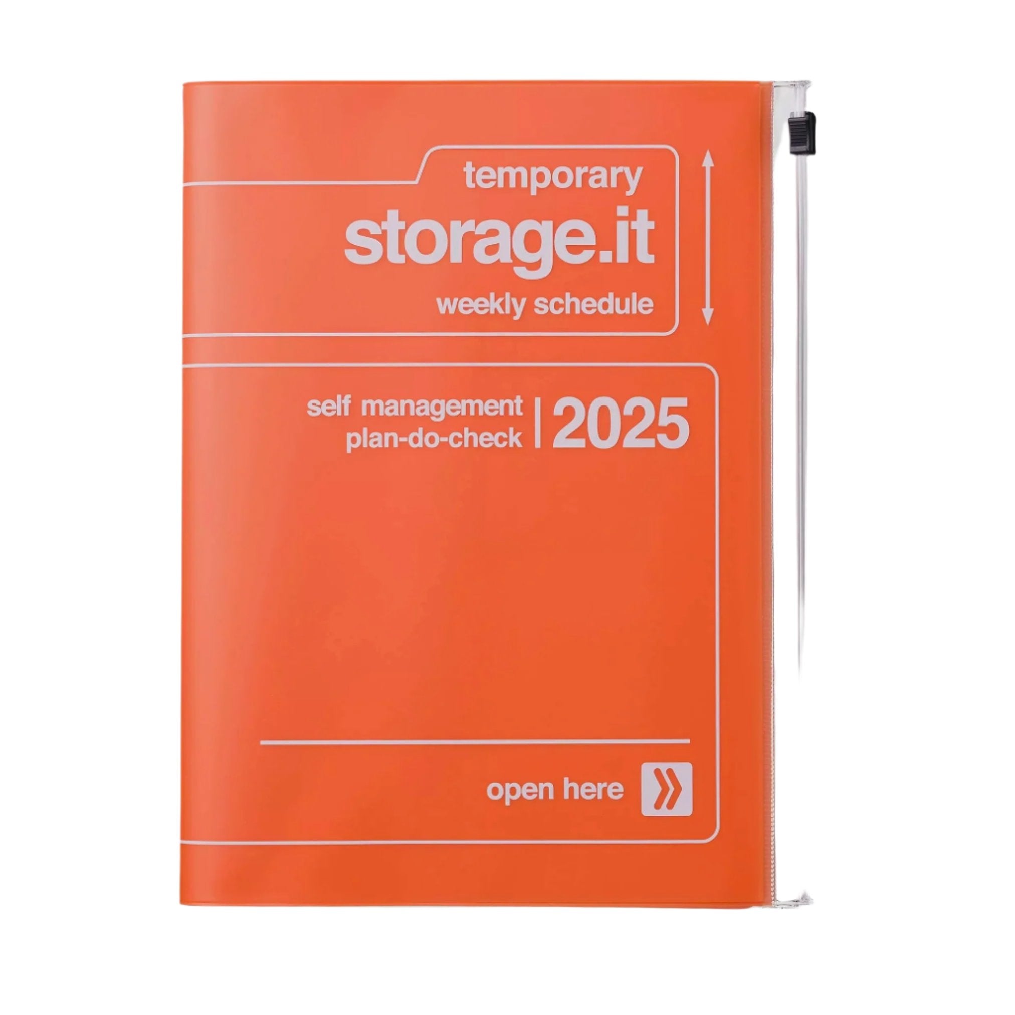 2025 Marks Storage.It Weekly A5 Diary Orange
