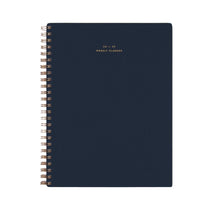 2024-2025 Academic Weekly Grid Planner Oxford Blue