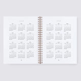 2024-2025 Academic Weekly Grid Planner - Oxford Blue