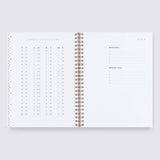 2024-2025 Academic Weekly Grid Planner - Oxford Blue