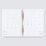 2024-2025 Academic Weekly Grid Planner - Oxford Blue