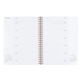 2024-2025 Academic Weekly Grid Planner - Oxford Blue