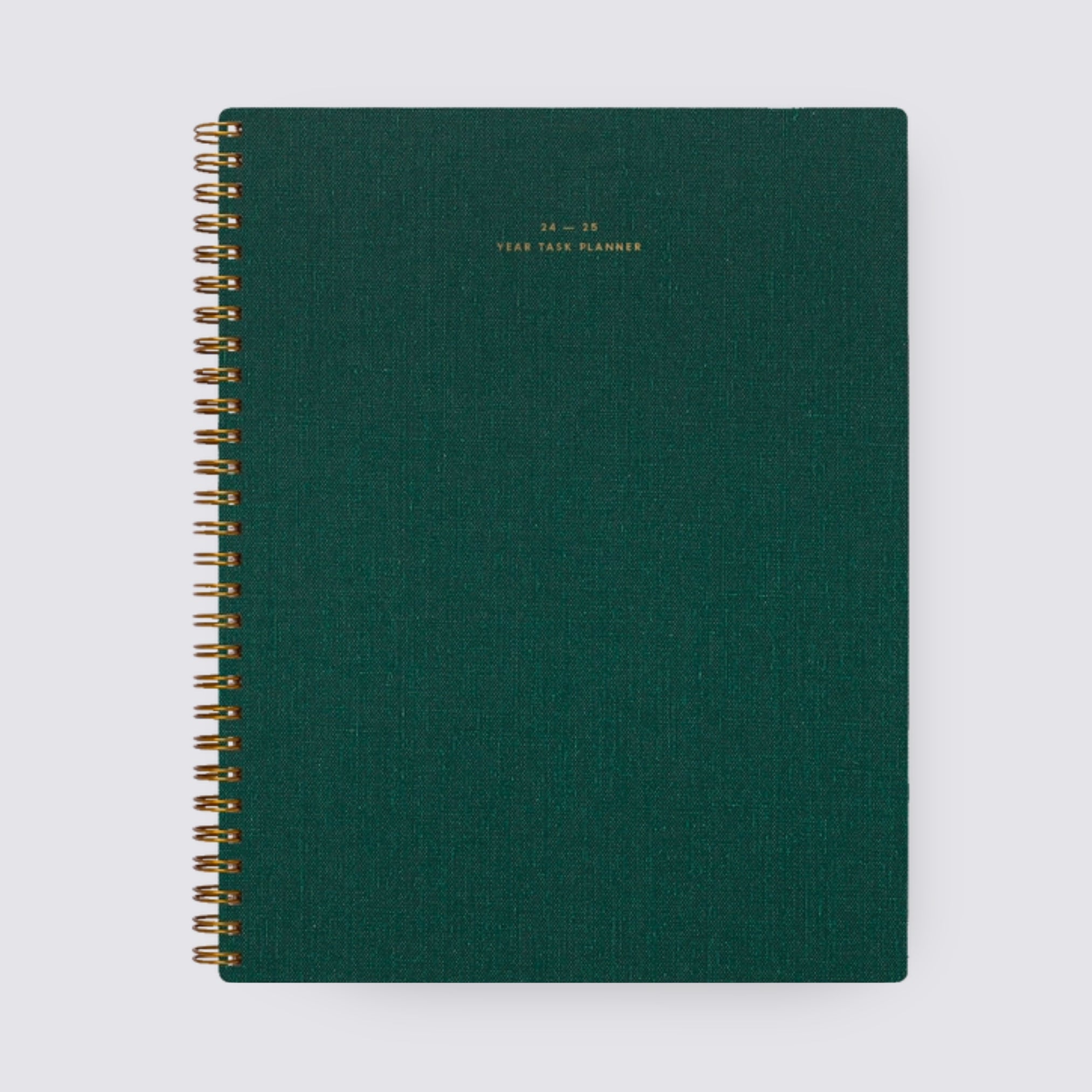 2024 - 2025 Academic Year Task Planner Green