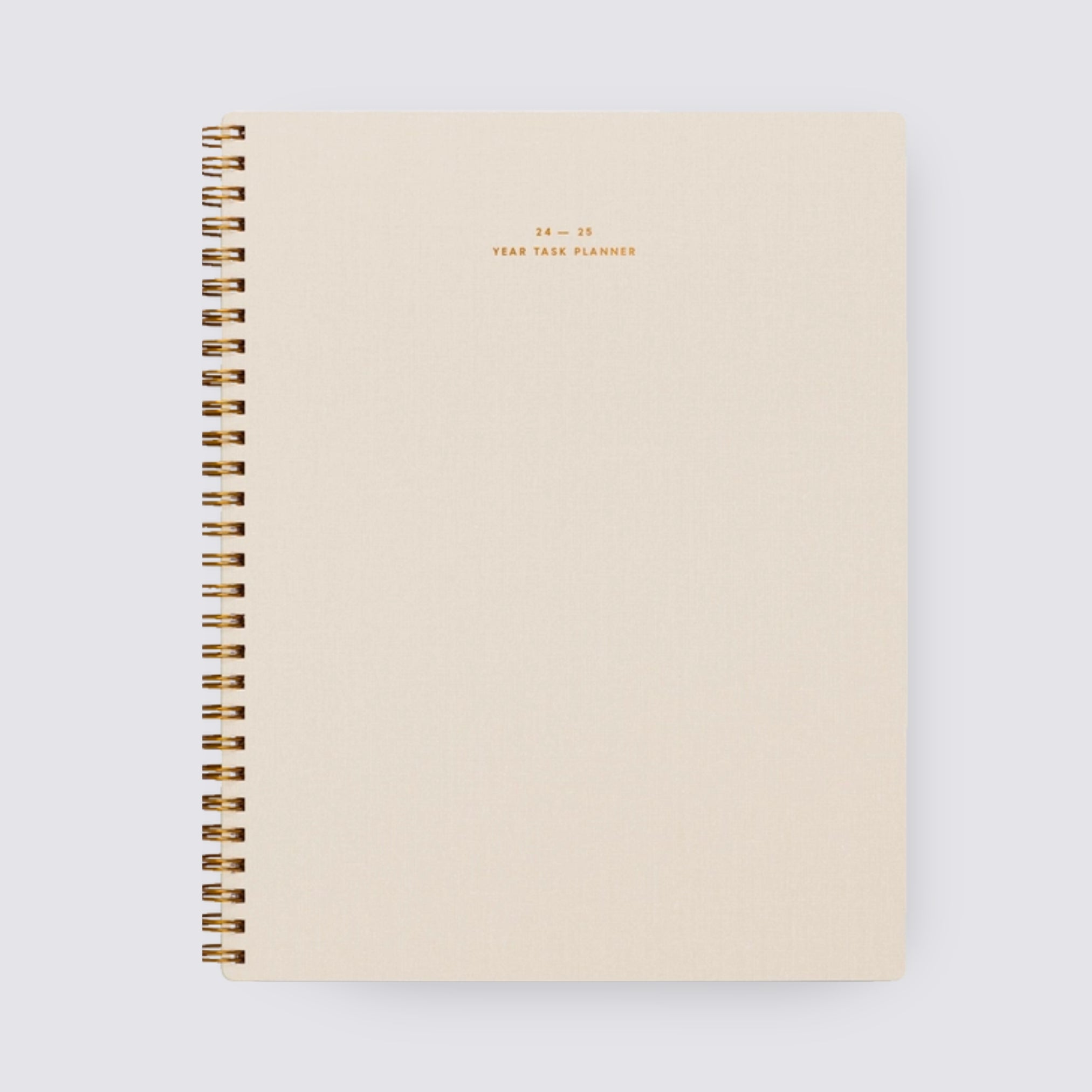 2024 - 2025 Academic Year Task Planner Natural Linen
