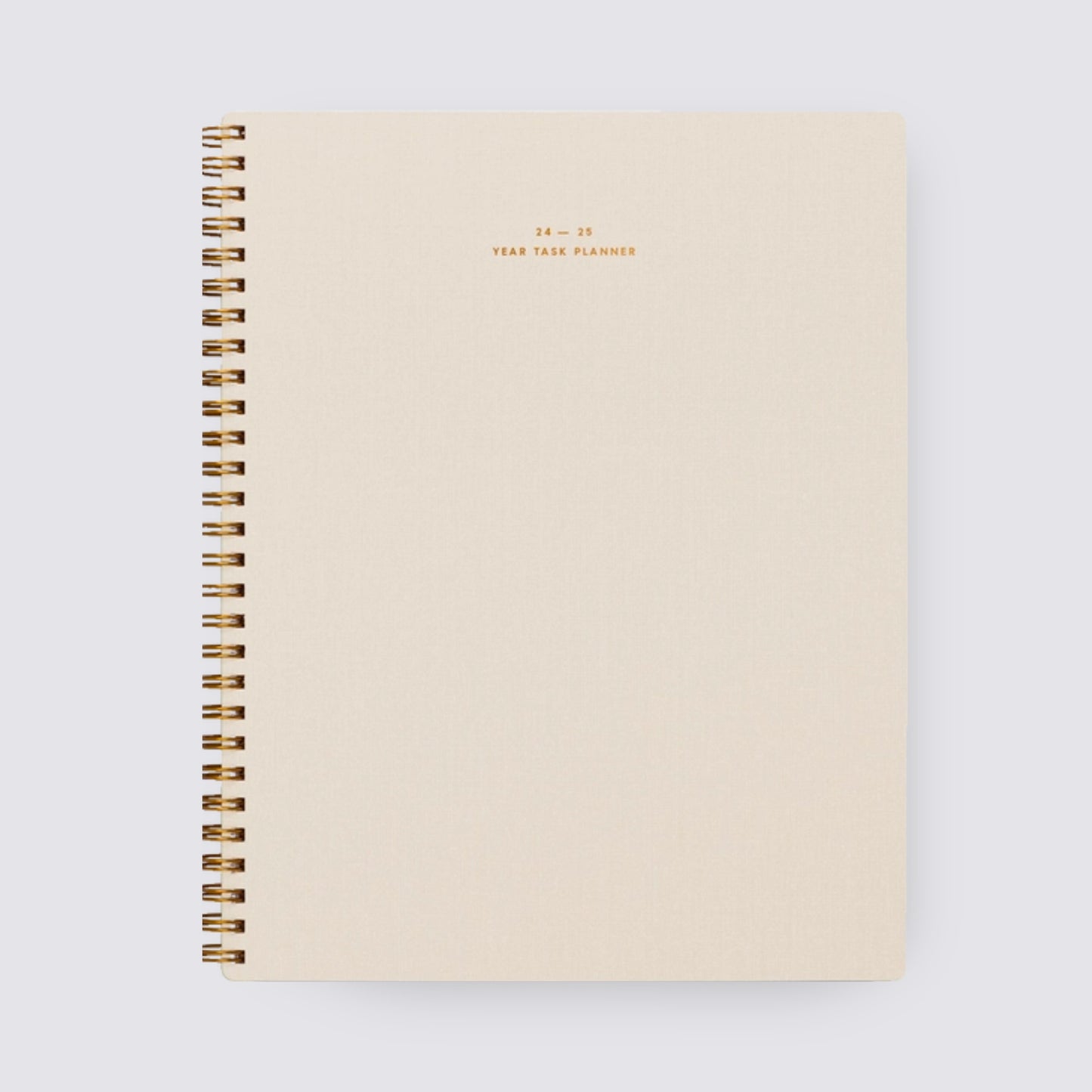 2024 - 2025 Academic Year Task Planner Natural Linen