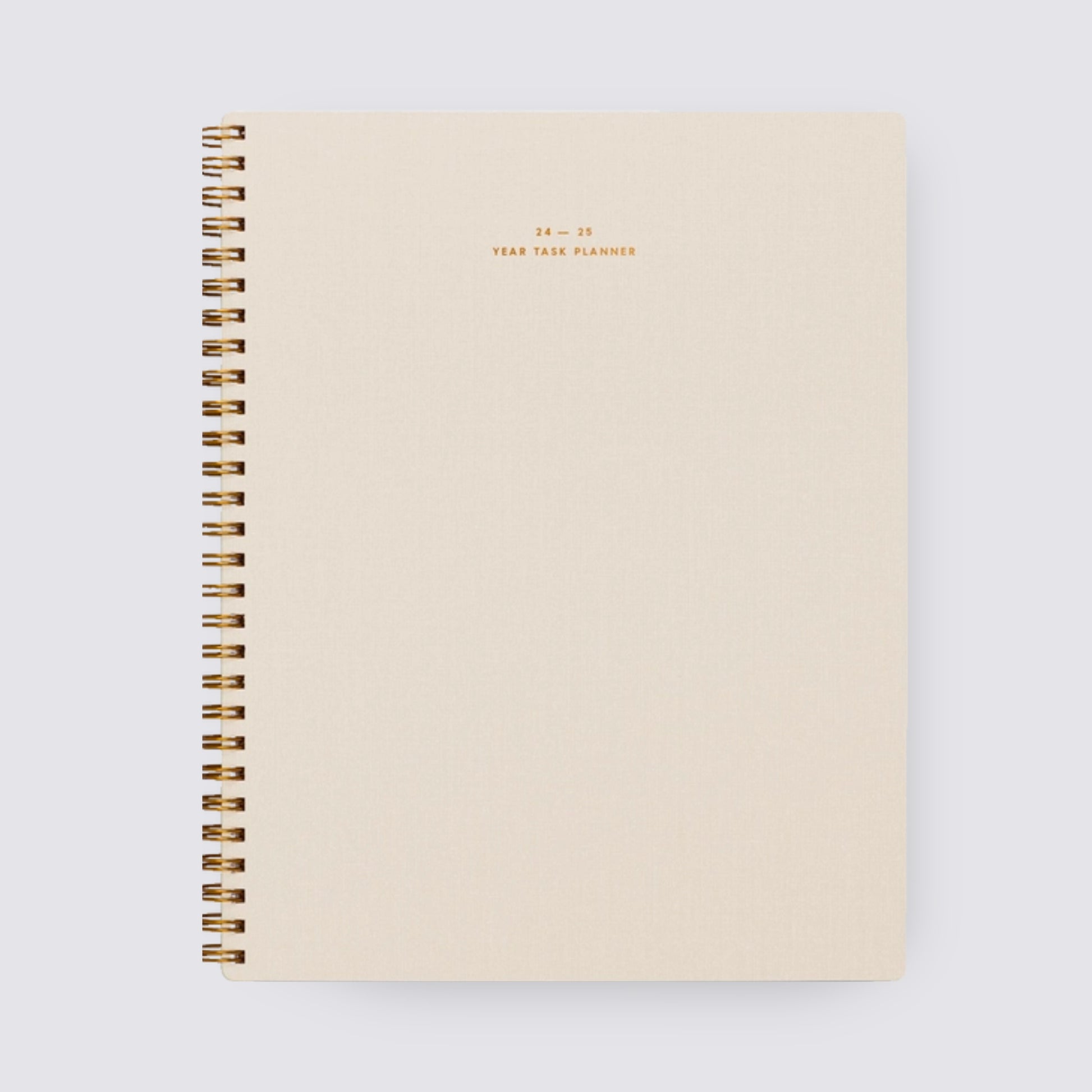 2024-2025 Academic Year Task Planner - Natural Linen