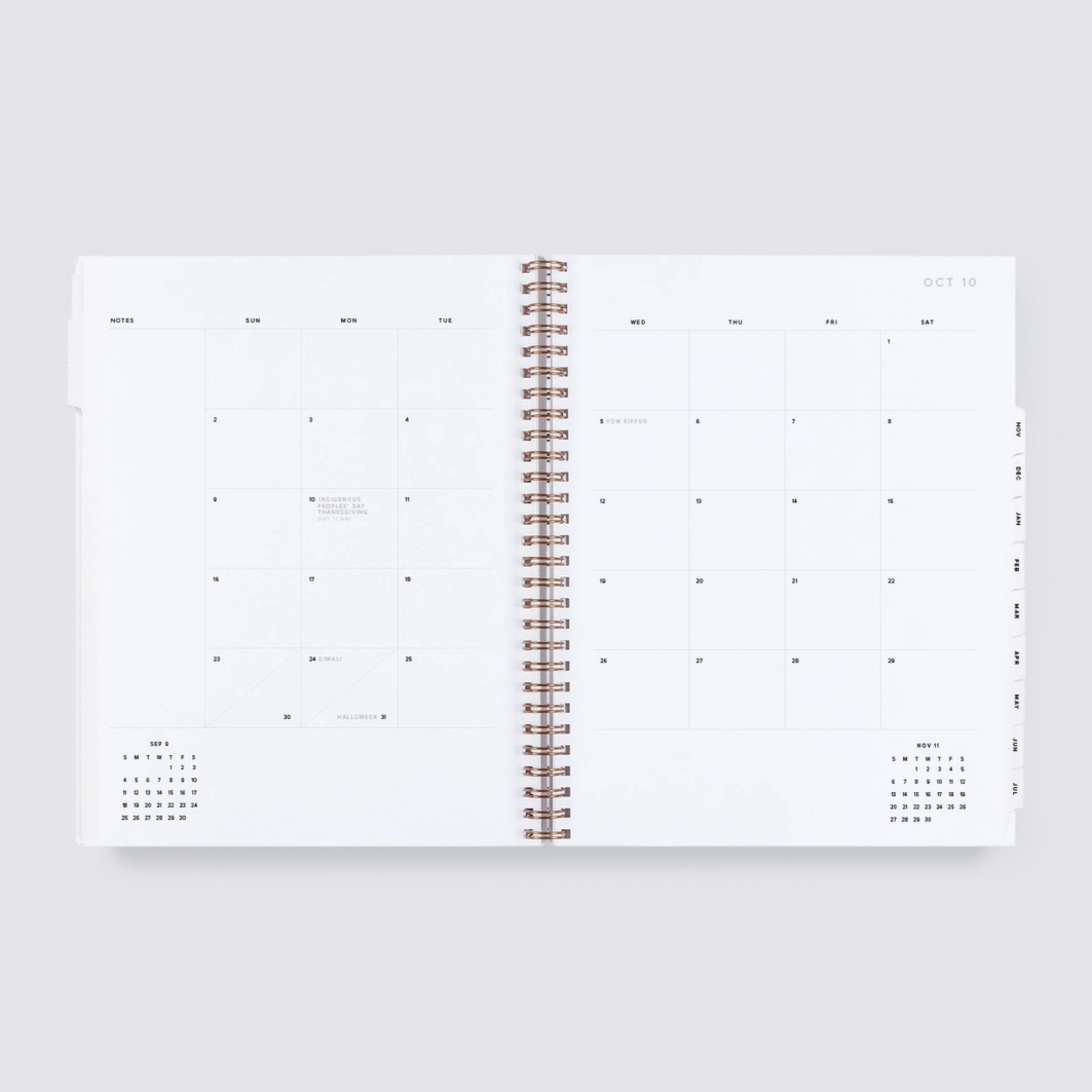 2024-2025 Academic Year Task Planner- Sky Blue