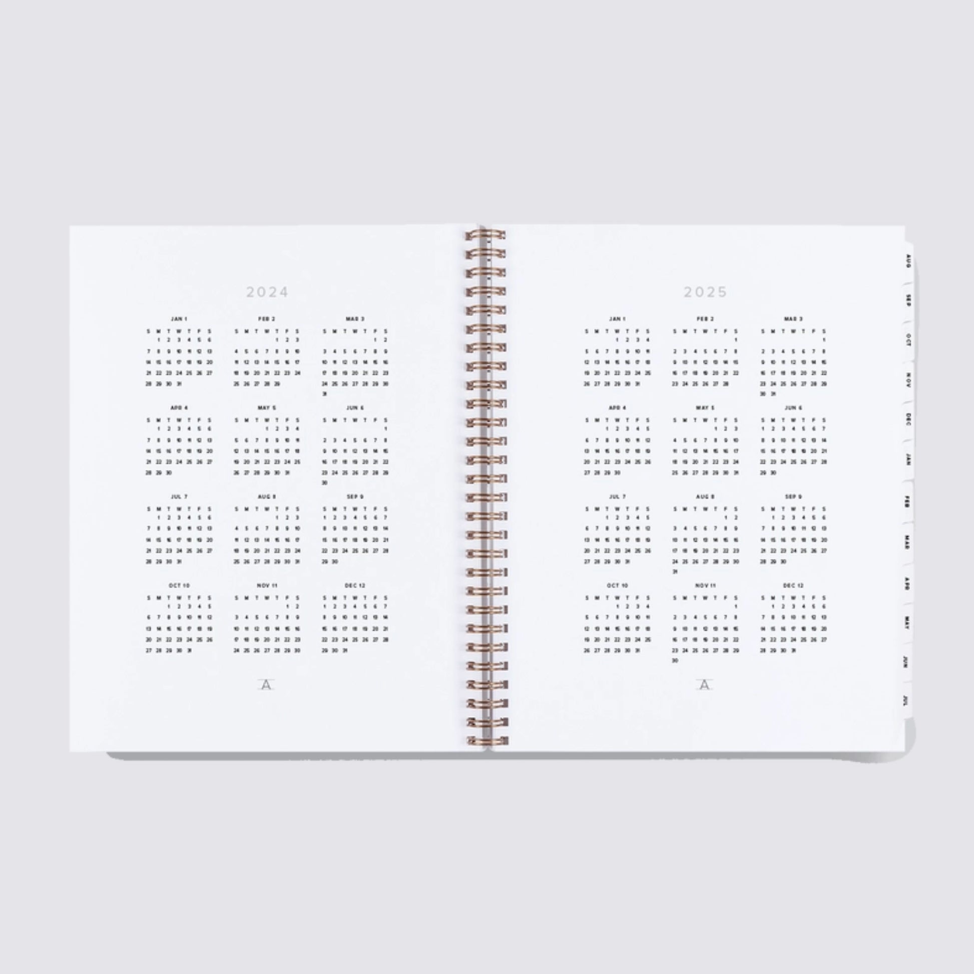 2024-2025 Academic Year Task Planner- Hunter Green