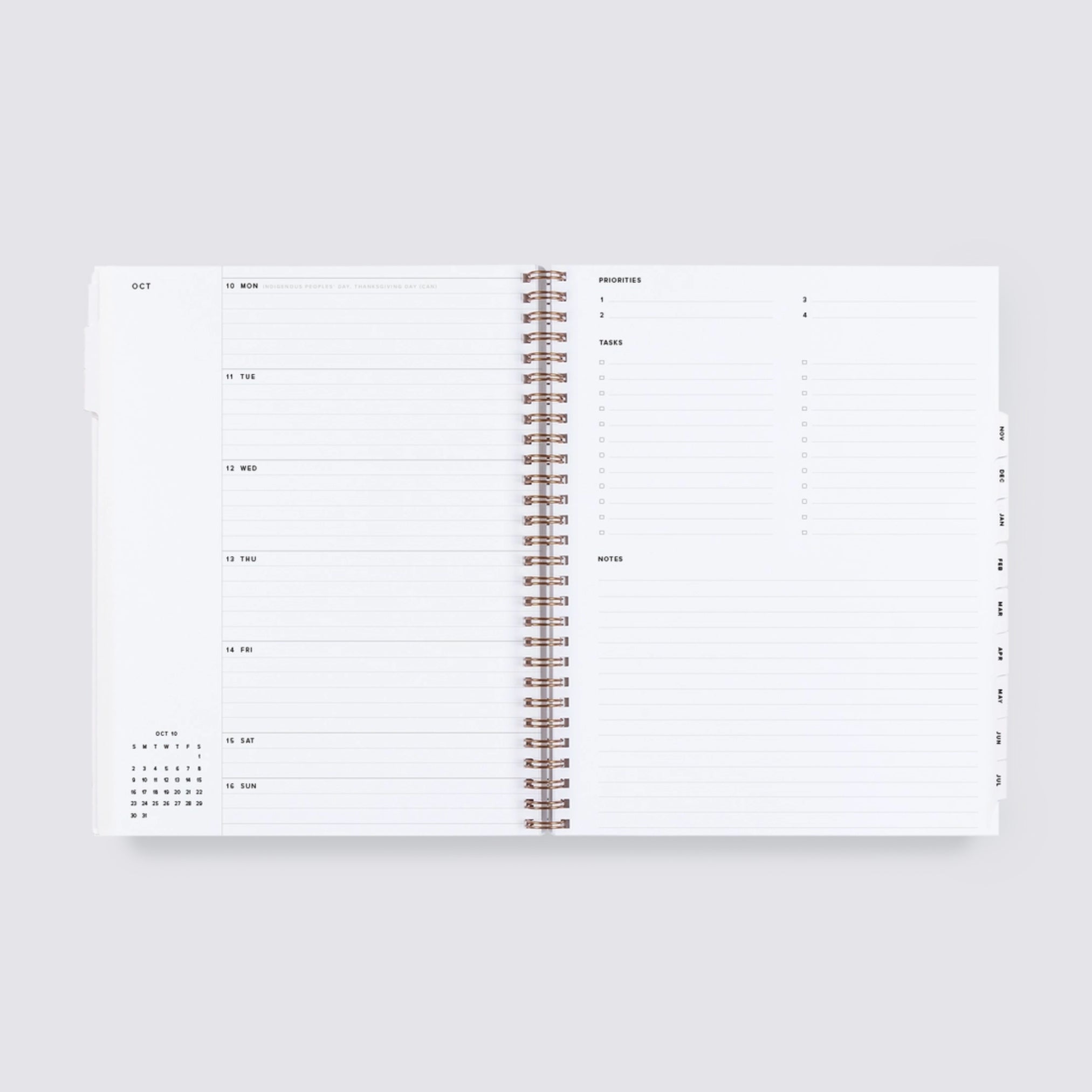 2024 - 2025 Academic Year Task Planner Linen