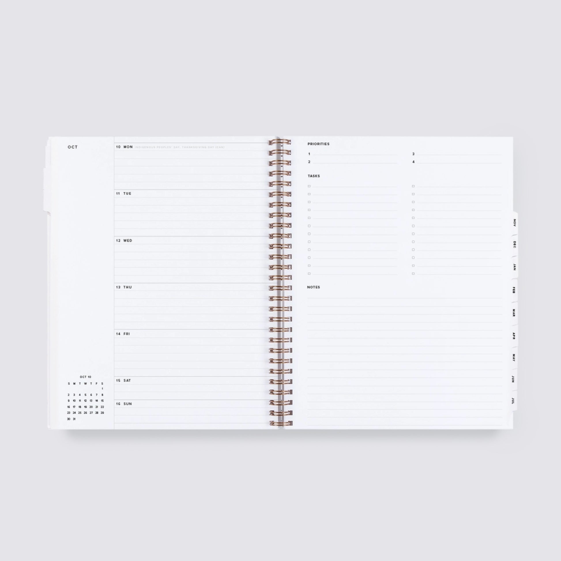 2024-2025 Academic Year Task Planner - Natural Linen