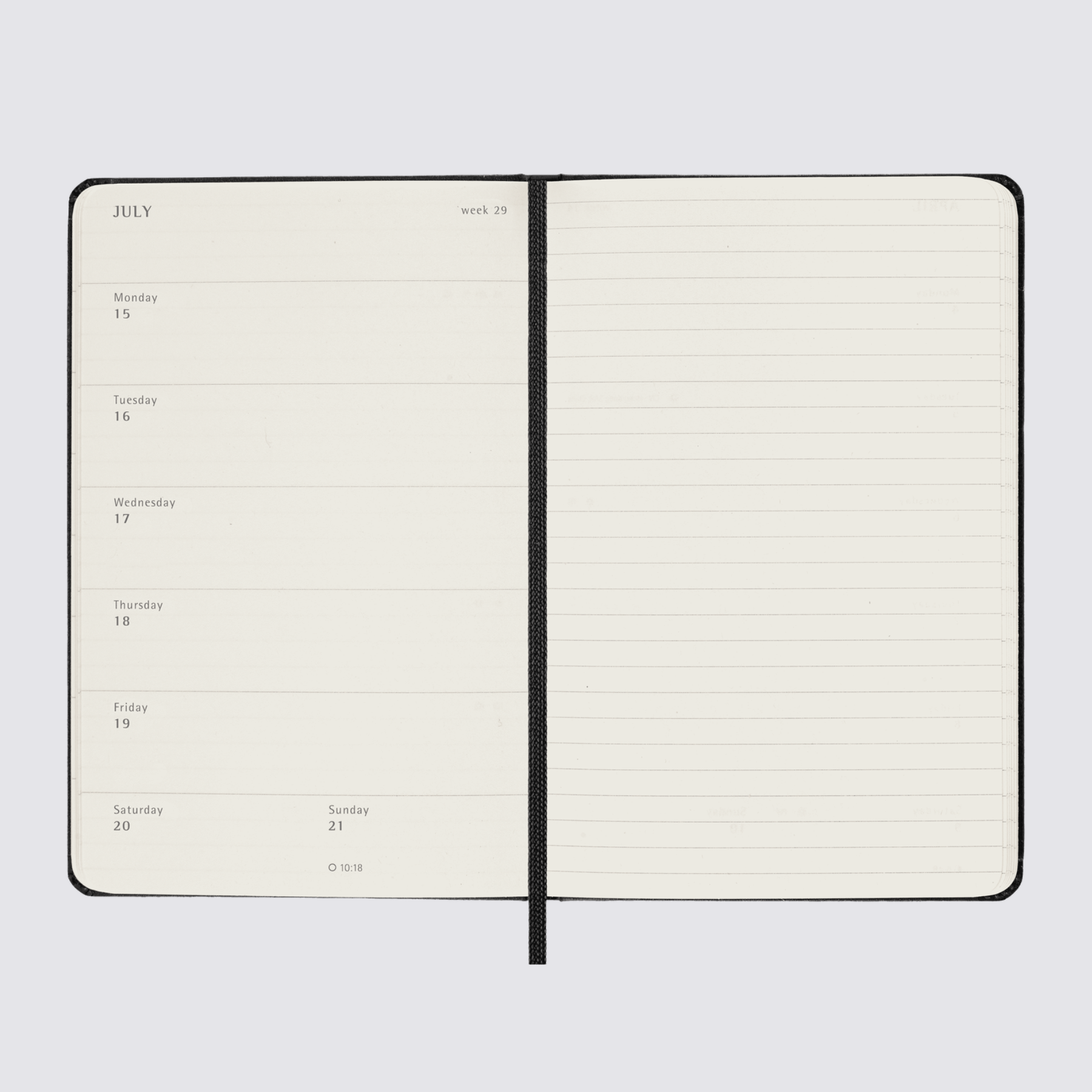 2024 weekly moleskine diary