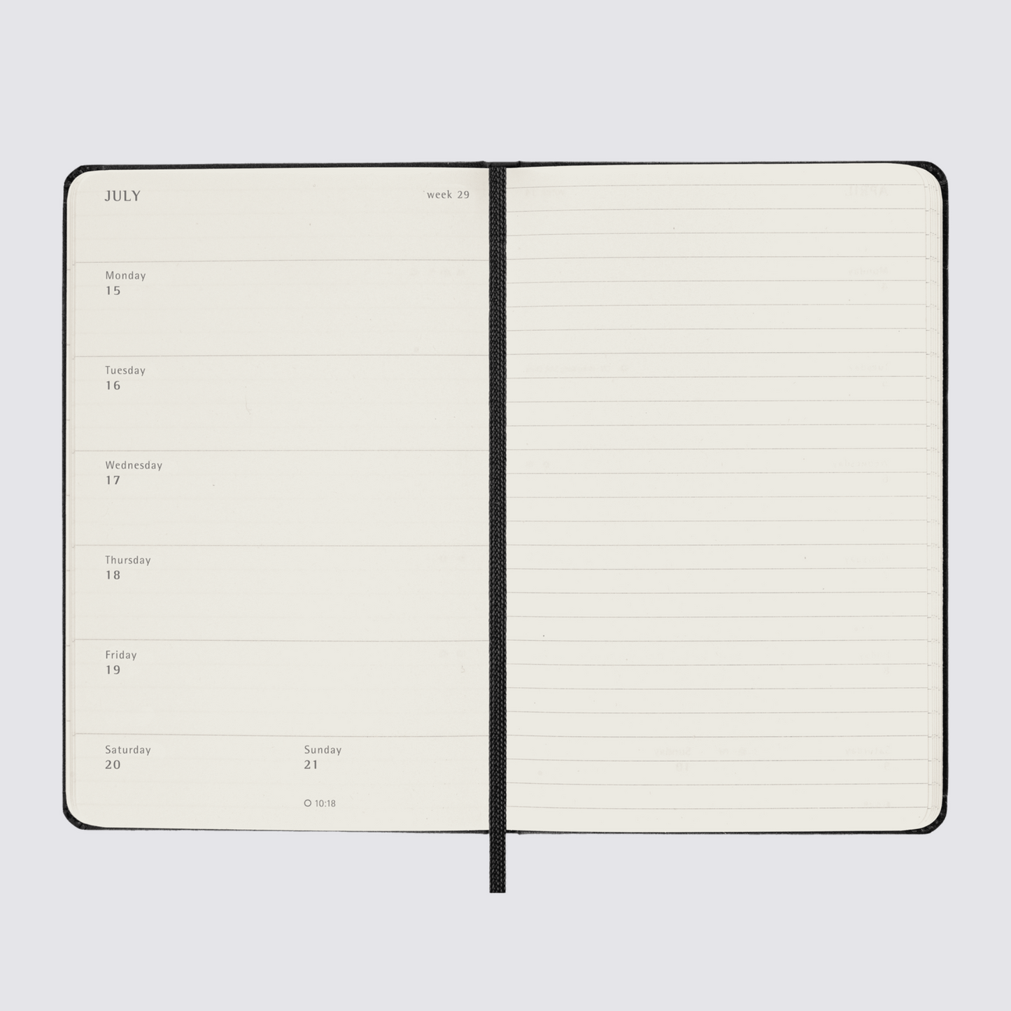 2024 weekly moleskine diary