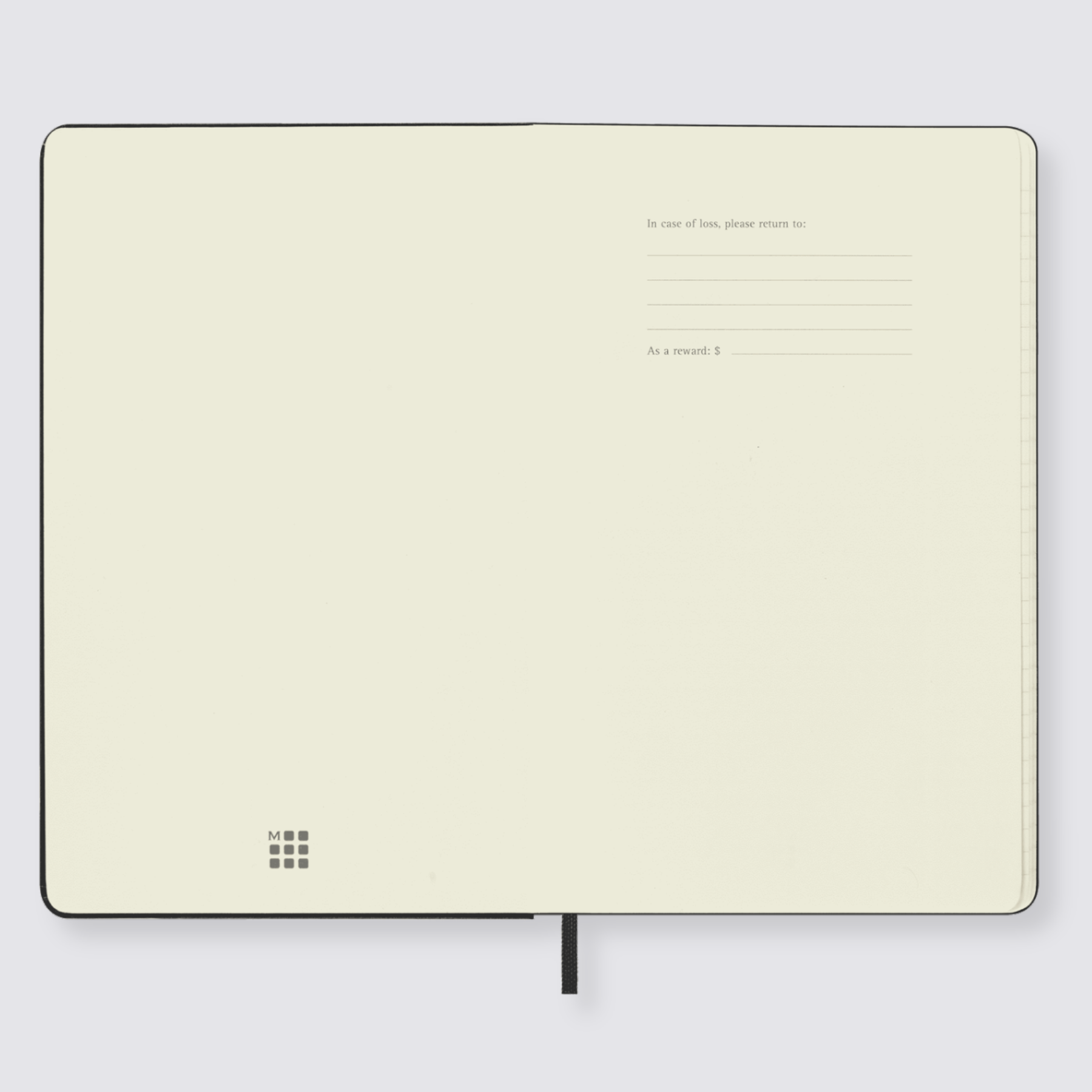Hardcover moleskine 2024 diary