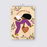 illustrated calendar 2024