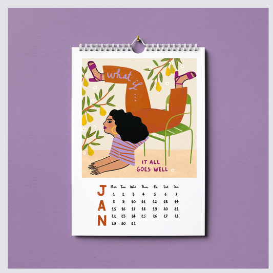Wall Hanging Calendar 2024