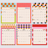 2024 monthly calendar A4