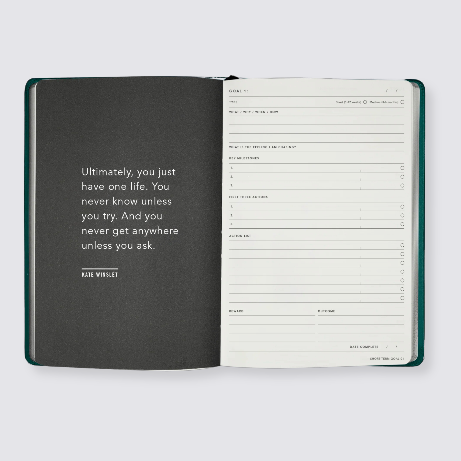 Goal planning 2024 diary