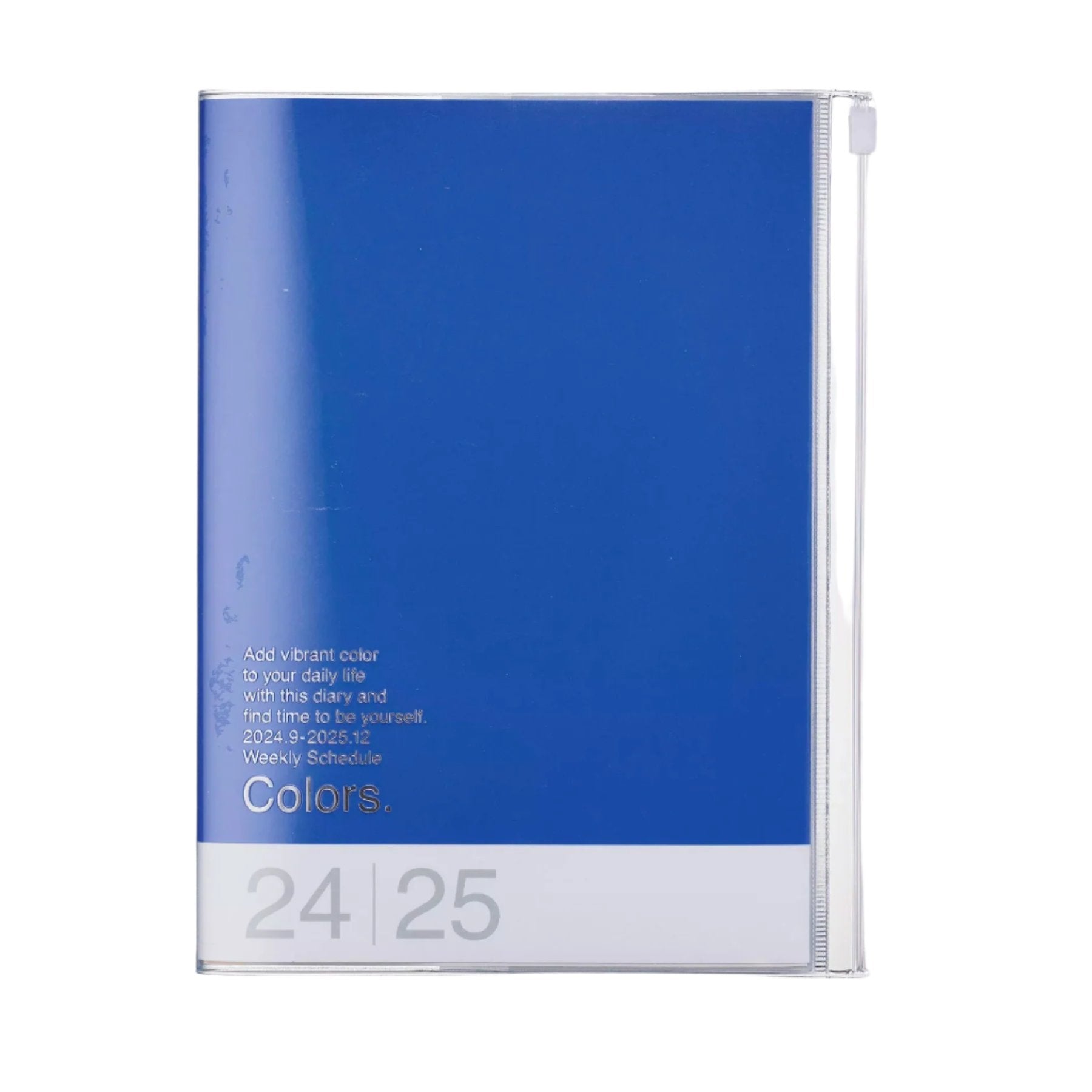 2025 Marks Weekly A5 Diary Blue