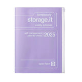2025 Marks Storage.It Weekly A5 Diary Purple