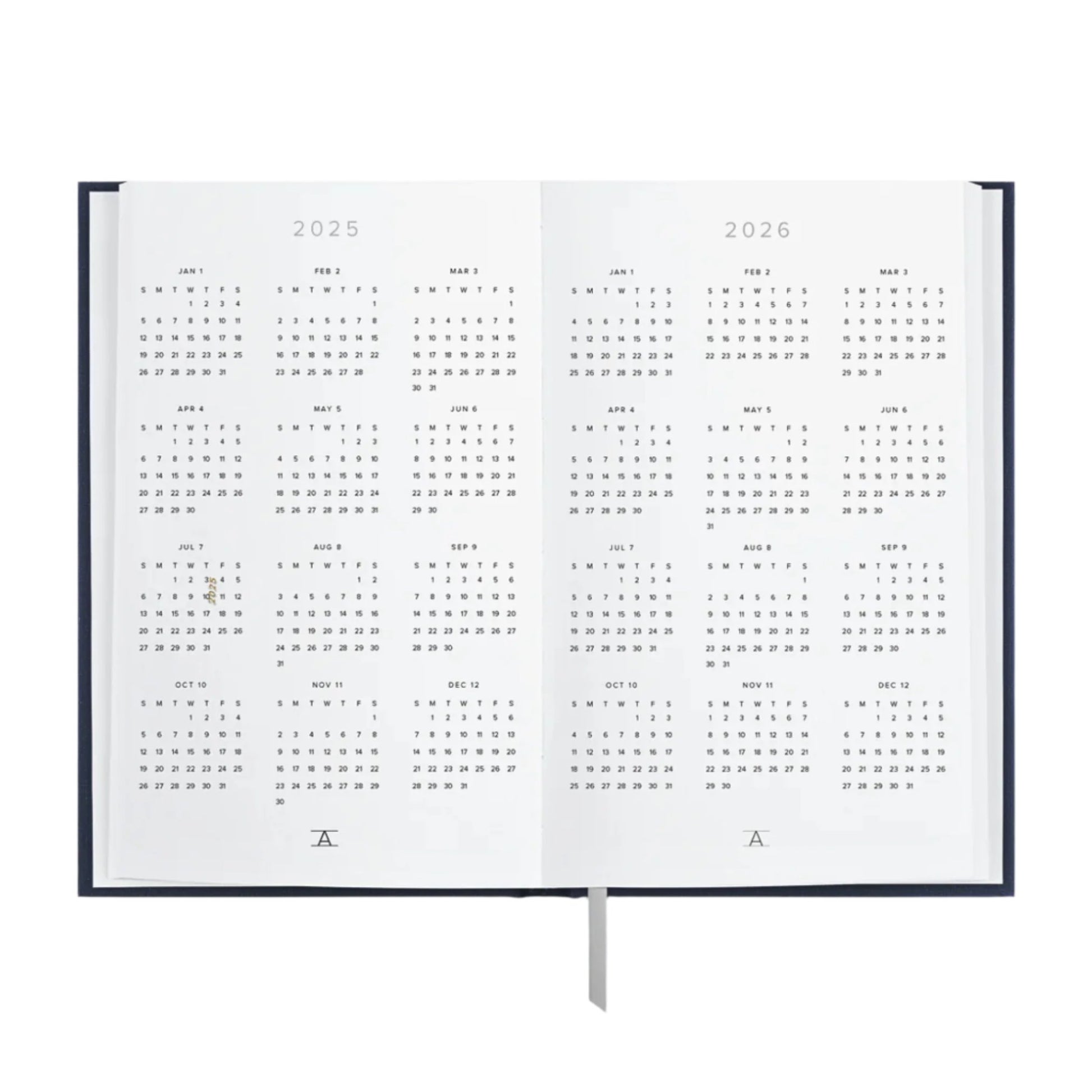 2025 Daily Planner - Fern Green