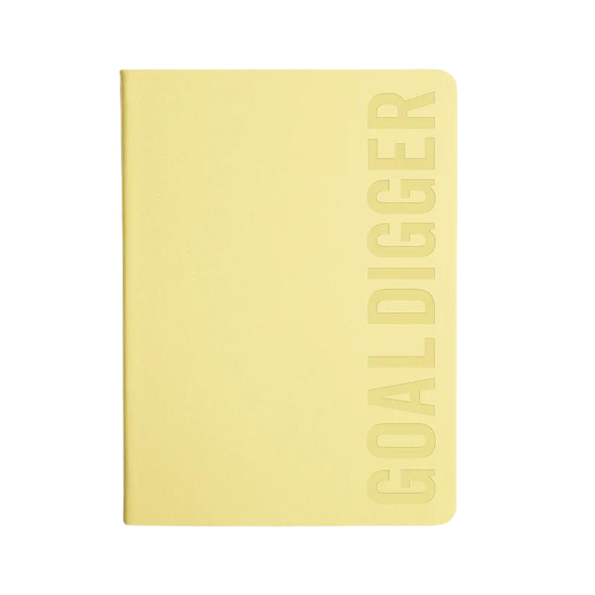 yellow Goal Digger 2025 diary MiGoals
