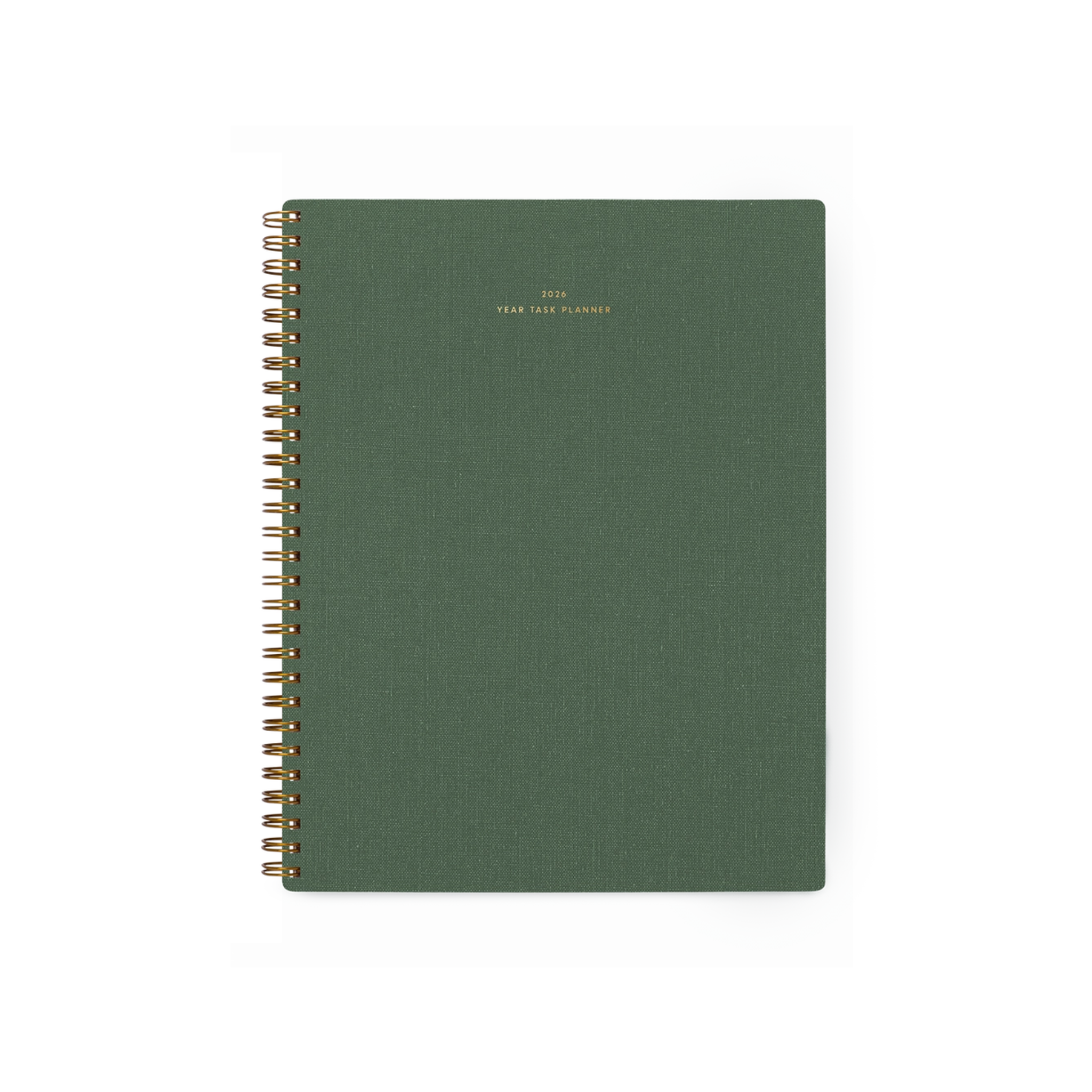 Year Task Planner - Fern Green