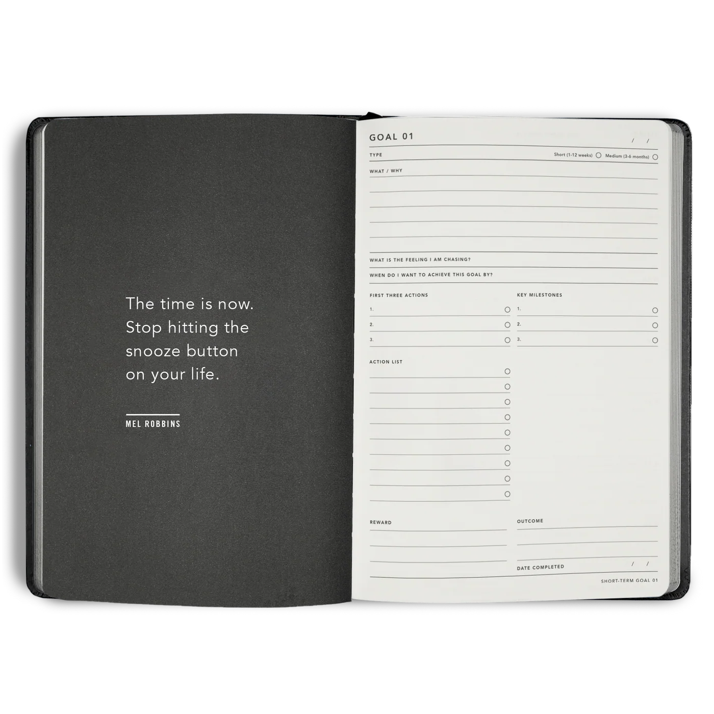 2026 Goal Digger Diary - Bold / Black