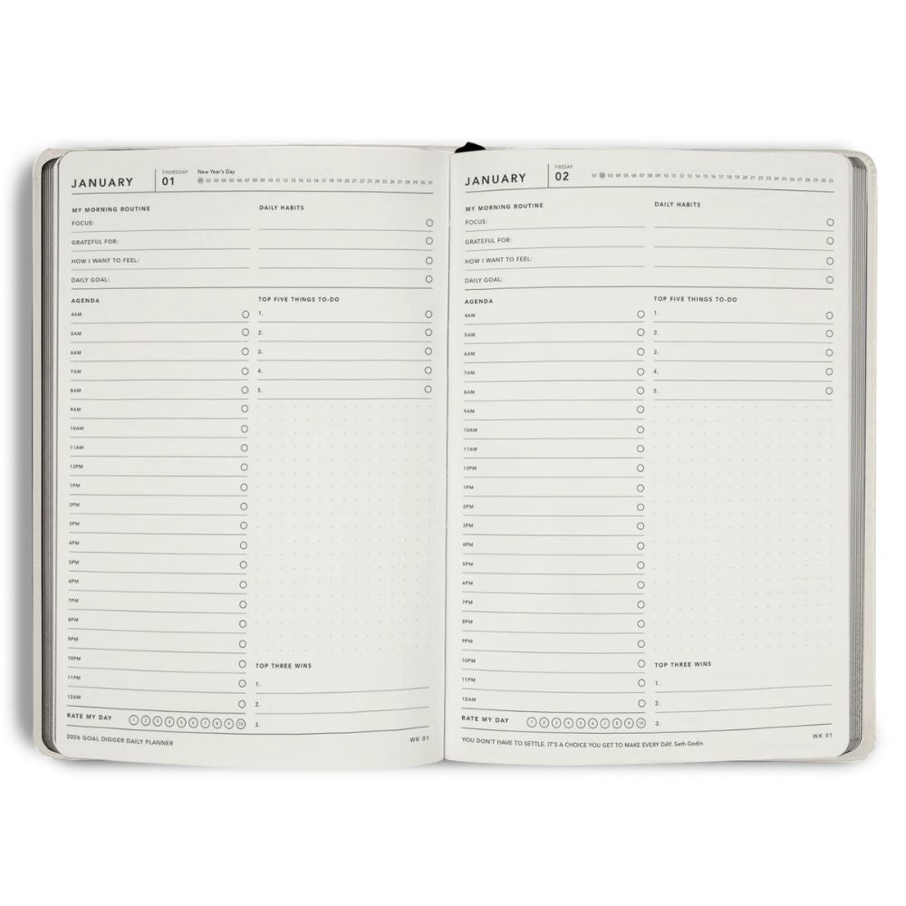 Migoals 2026 Diary