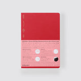 365 Days Ruled Notebook - Red / A5