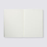 red graph A5 notebook