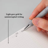 Light Grey Grid Notebook