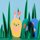 Caterpillar Fold Out Birthday Card
