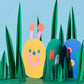 Caterpillar Fold Out Birthday Card