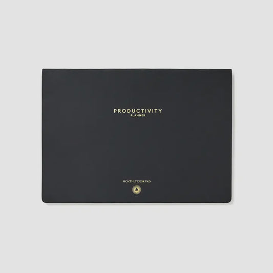 Productivity Planner Monthly Desk Pad Calendar