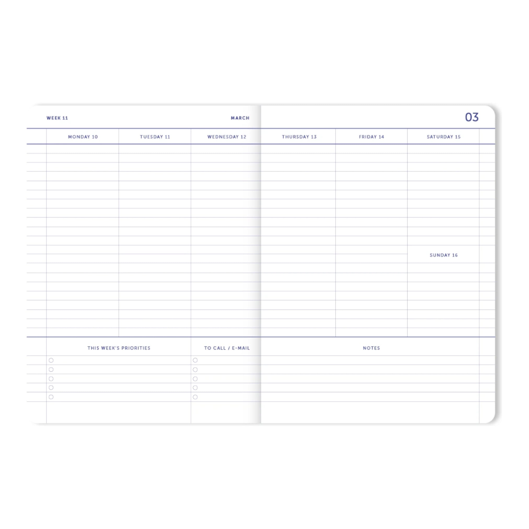 2025 dated diary A-Journal