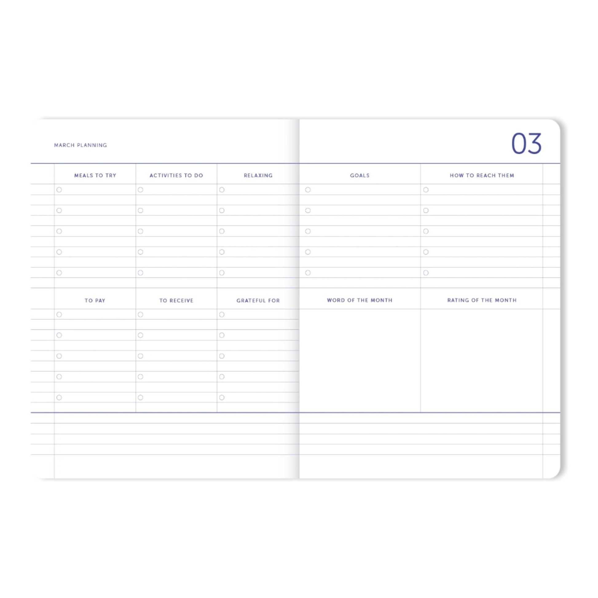 2025 My Journal Weekly Diary - Terracotta
