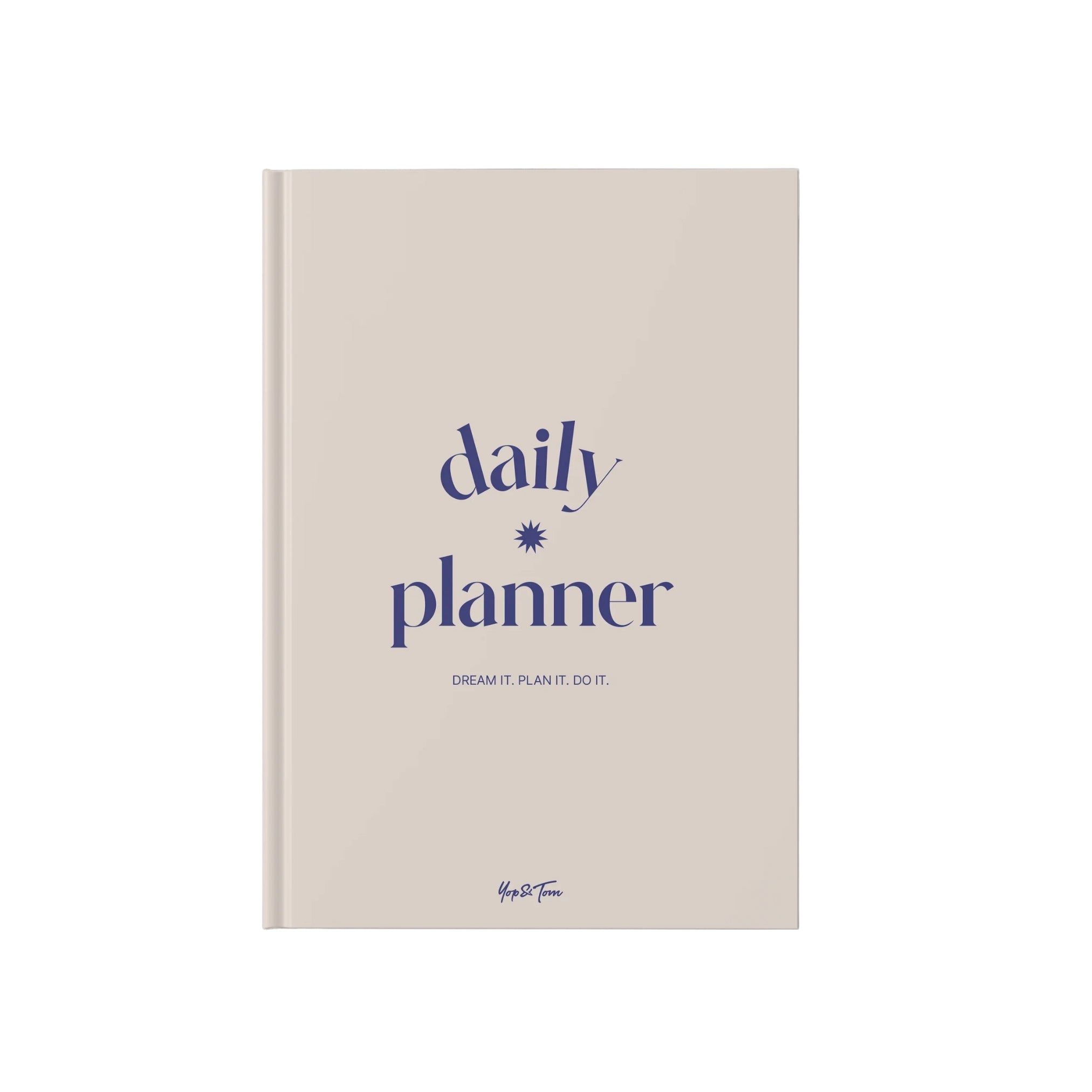 A5 Daily Planner in Beige