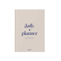 A5 Daily Planner in Beige