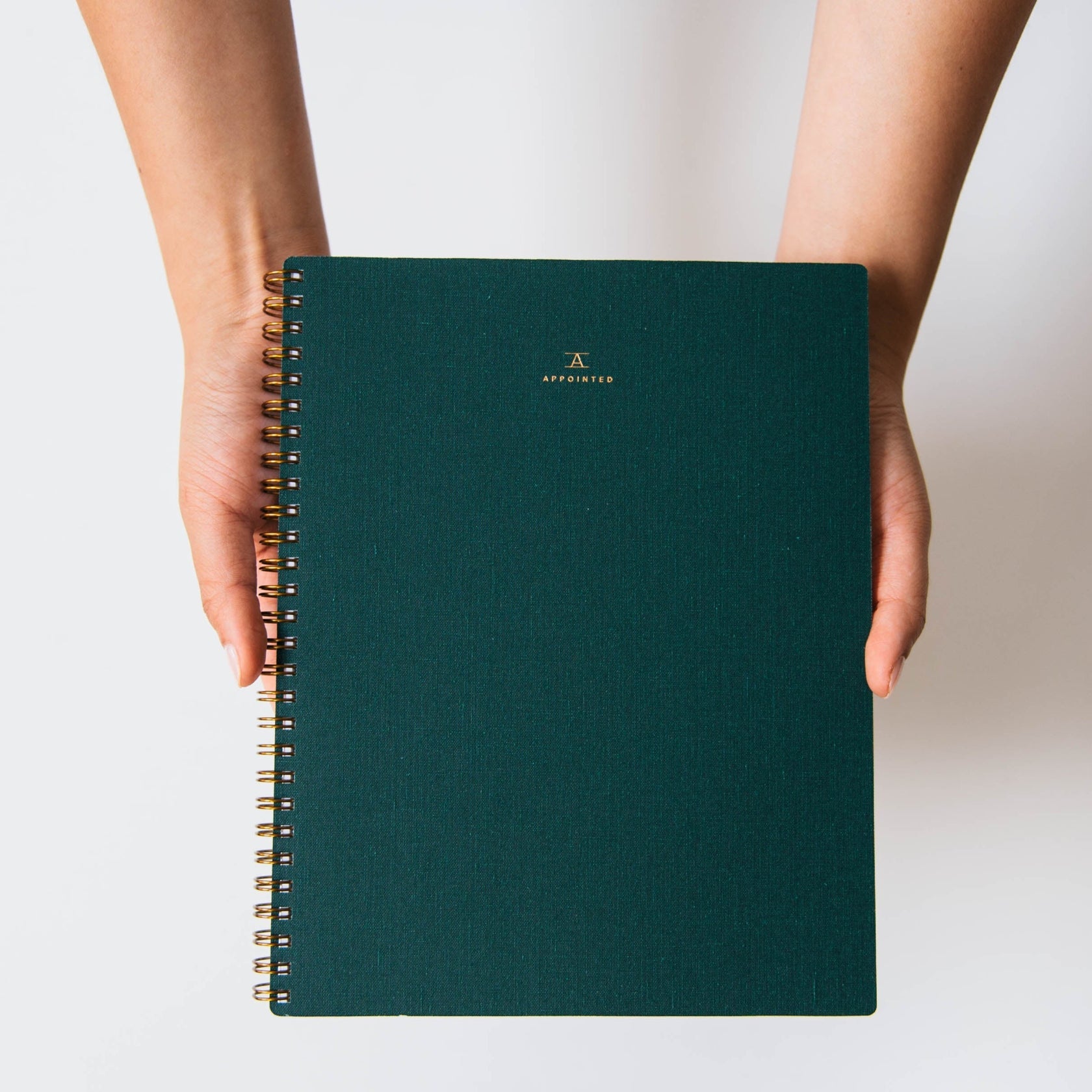 cloth bound notebook