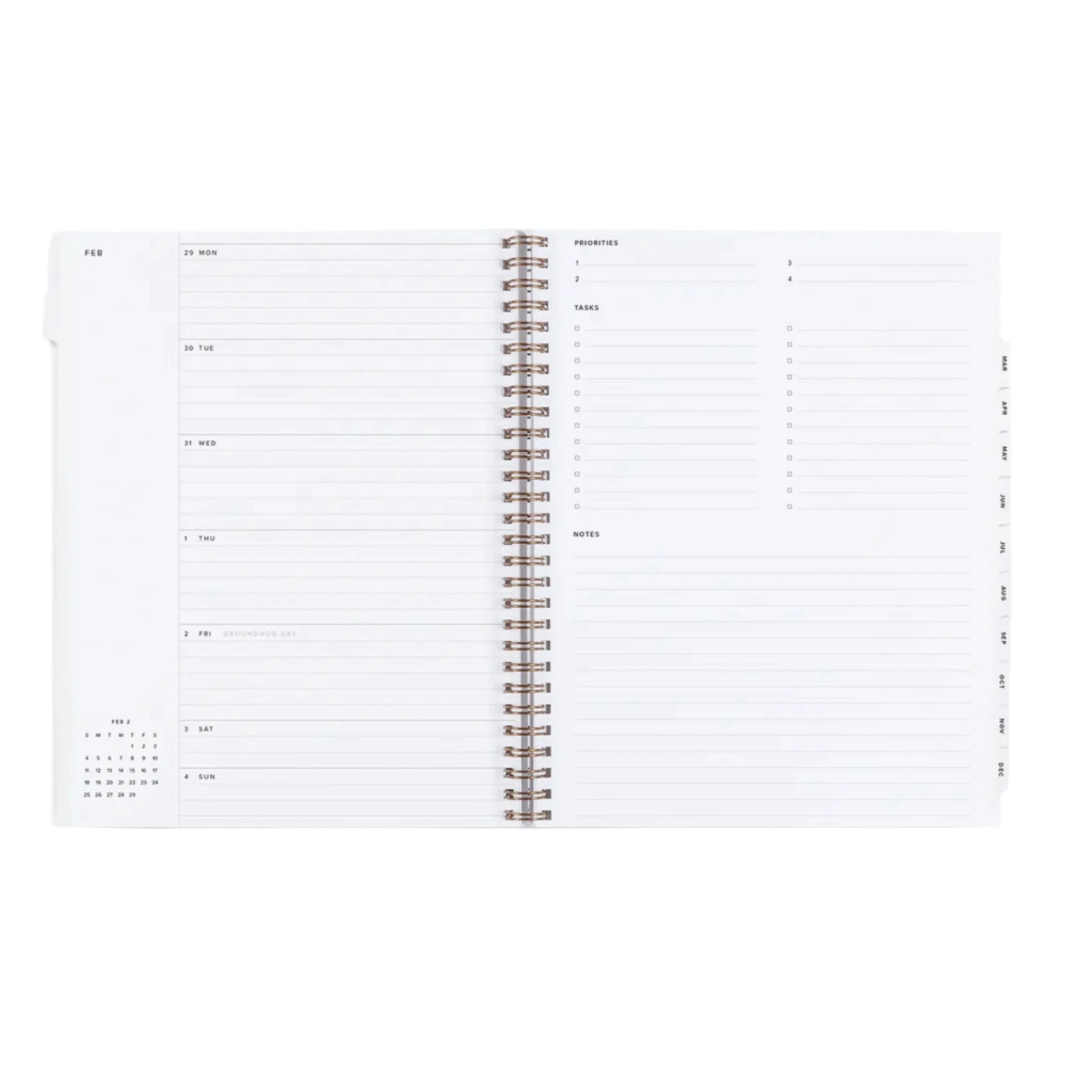 2025 Year Task Planner - Chambray Blue
