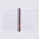 Athens Undated Hardcover Weekly Planner